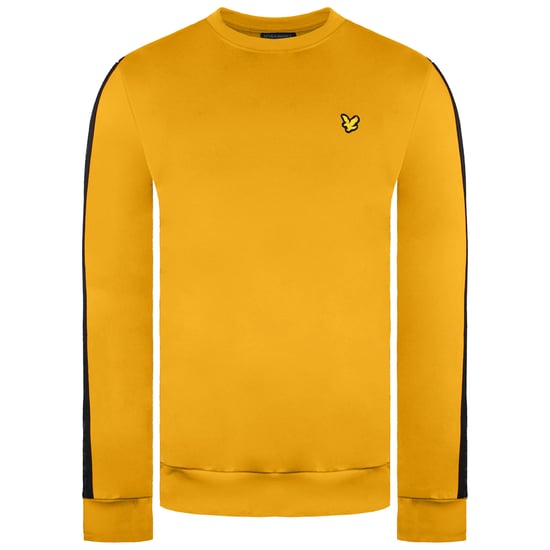 Lyle & Scott Tape Mens Yellow Seater - Image 1