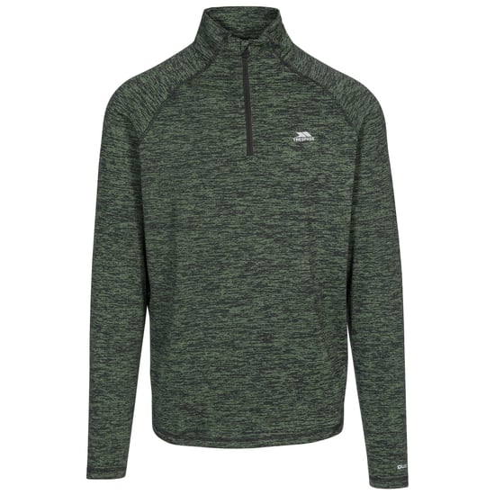 Trespass Mens Gerry Active Top (Bright Green Fleck)