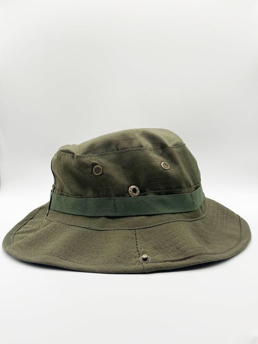 Safari Hat with Drawstring in Khaki