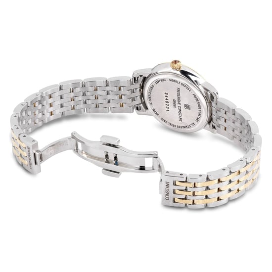 Frédérique Constant Slimline Moonphase Dames Horloge Multi FC-206MPWD1S3B - Image 5