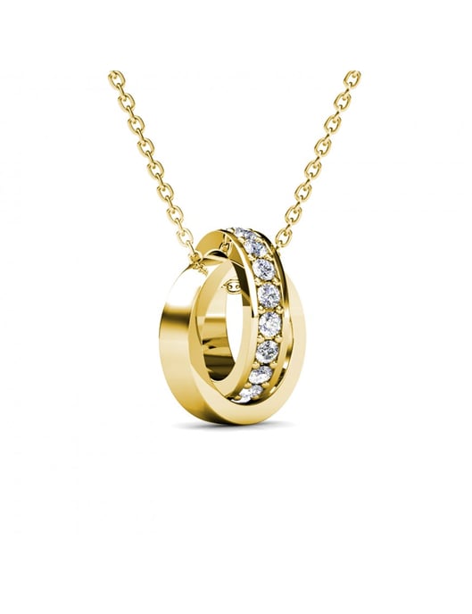 Circle Hoop Hangers - Oostenrijks kristal - Image 1