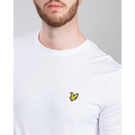 Lyle & Scott Gewoon T-shirt met lange mouwen in Wit - Image 2