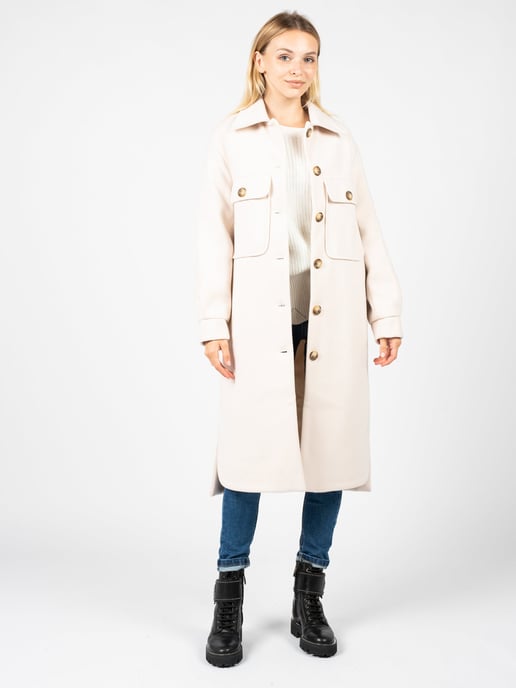 Silvian Heach Coat Woman's White - Image 2