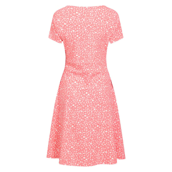 Mountain Warehouse Womens/Ladies Orchid All-Over Print UV Protection Dress (Red) - Image 2