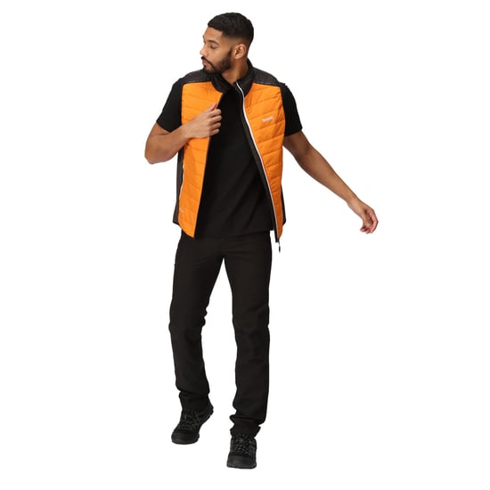Regatta Mens Halton VII Padded Gilet (Orange Pepper/Black)