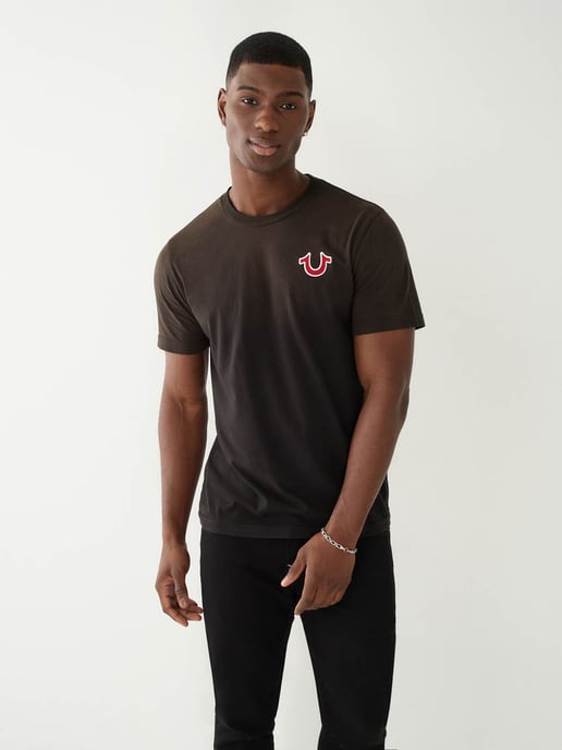 Buddha Washed Tee in Black