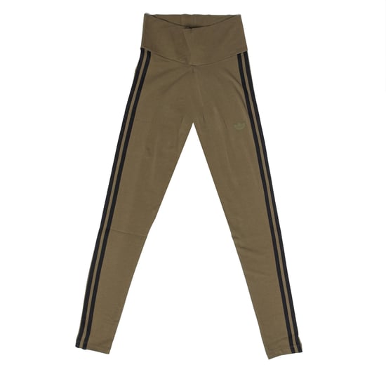 Women's adidas Originals 3 Stripe Leggings in Green