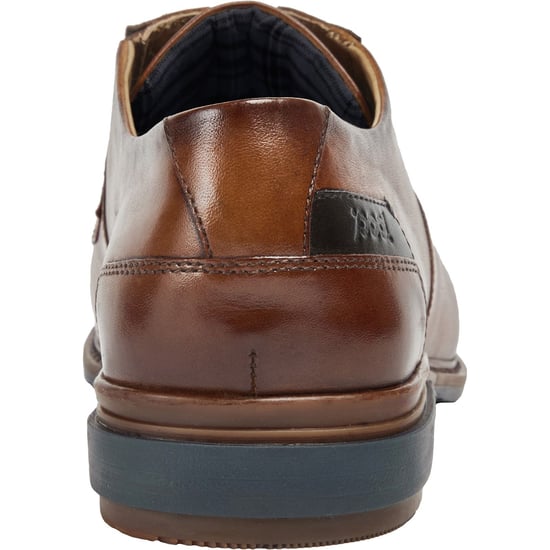 Pod Savage Leer/Textiel Heren Cognac Veterschoenen - Image 2