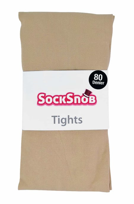 Sock Snob Womens 80 Den Opaque Coloured Winter Fashion Tights - Image 2