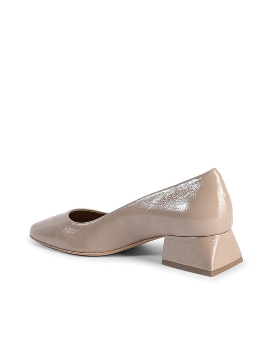 V Italia Ballerina met hak voor dames Sofia Naplack Cappuccino - Image 3