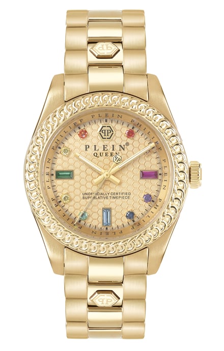 Philipp Plein Queen Dames Horloge Goudkleurig PWDAA0721 - Image 1
