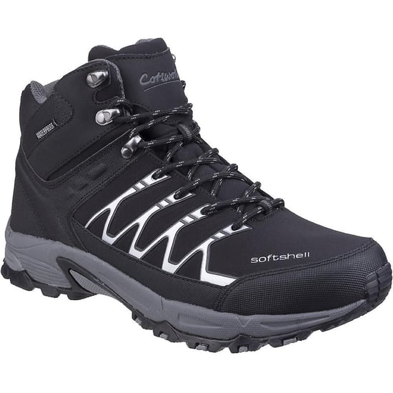 Cotswold Heren Abbeydale Wandelschoenen (Zwart/Grijs) - Image 1