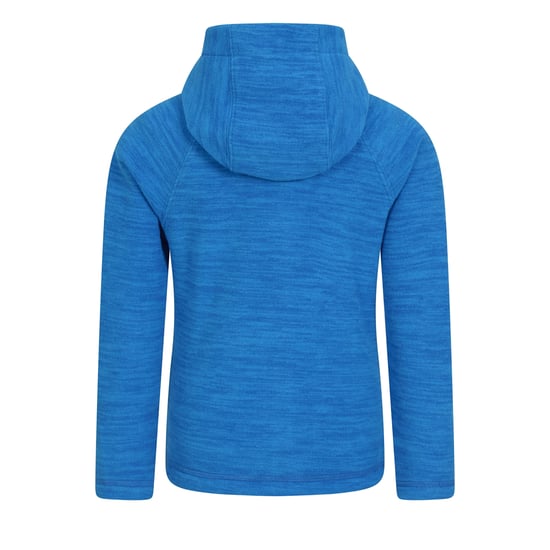 Mountain Warehouse Snowdonia II Full Zip Hoodie Kinderen/Kinderen (Blauw) - Image 2