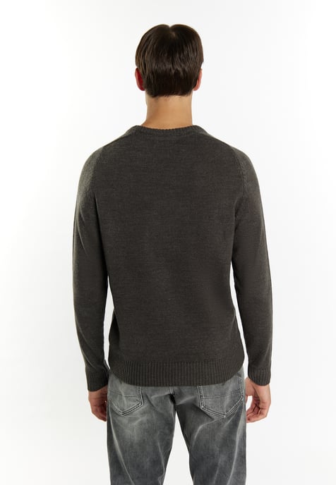 Mo Pullover Men dark grey melange - Image 4