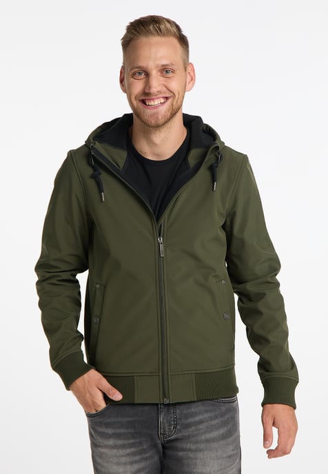 Mo softshell blouson Men dark olive - Image 2