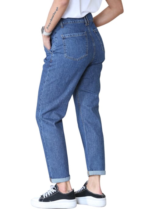 MYT Womens Boyfriend Jeans in Blue - Image 2