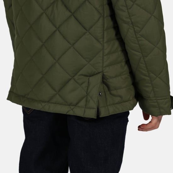 Regatta Childrens/Kids Zion Quilted Insulated Jacket (Racing Green) - Image 5