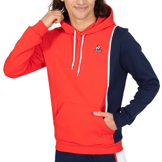 Le Coq Sportif Saison 1 Hoody Sweatshirt N°1 M Röd - Image 3