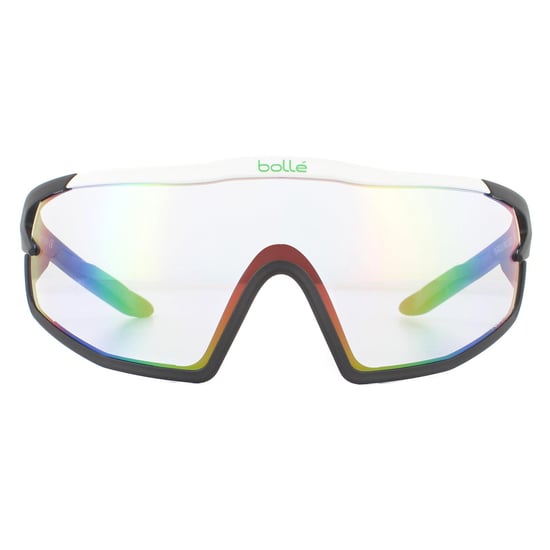 Bolle Sunglasses B-Rock Pro 12630 Matte White Phantom Clear Green Photochromic - Image 1