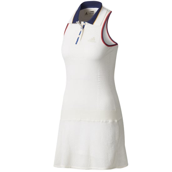Adidas Pharrell Williams NY Womens White Tennis Dress - Image 1