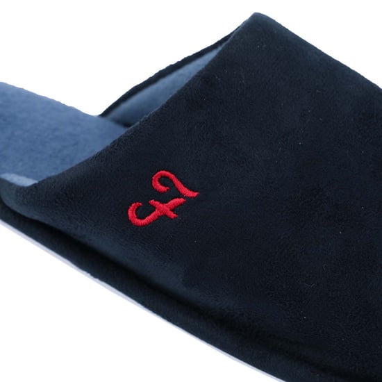 Men's Farah Hydraulic Slippers in Navy Marl - Image 5