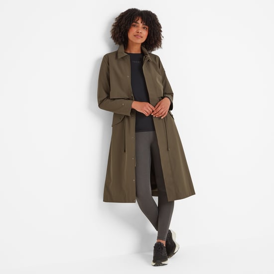 Alva Womens Waterproof Jacket Khaki