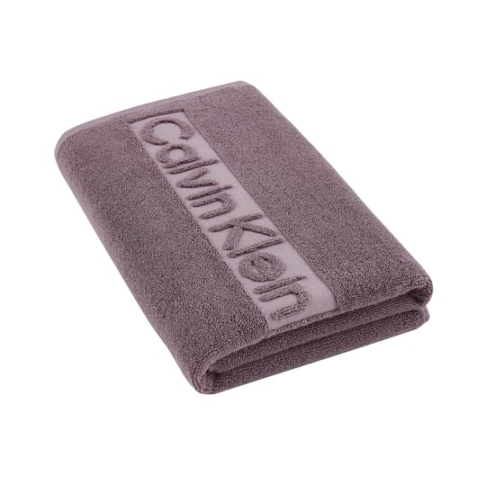 Calvin Klein Sculpted Logo Bath Towel - Hyacinth