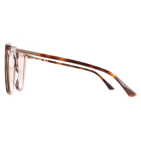 Jimmy Choo Cat Eye Womens Havana Pink Gold Mirror Nat/S