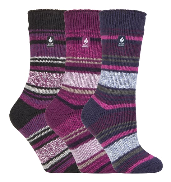 HEAT HOLDERS - 3-pack Multipack isolerade termosockor för damer för vintern - Palma - Image 1