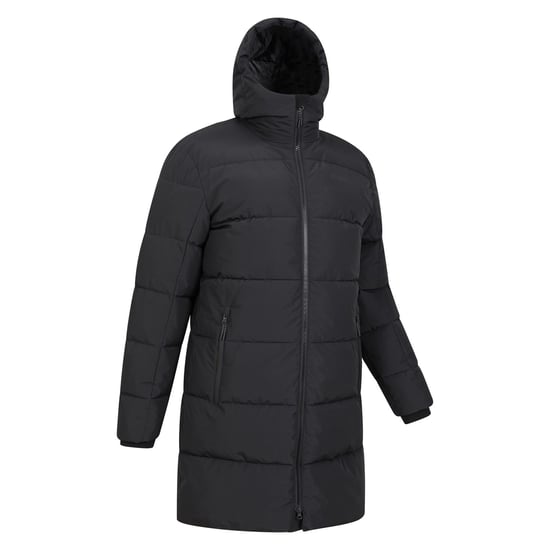 Mountain Warehouse Mens Vortex Longline Padded Jacket (Black) - Image 4