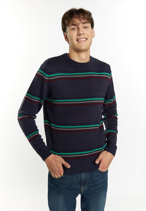 Mo Jumper Heren Navy Veelkleurig - Image 3