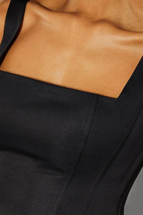 Premium Square Neck Longline Corset Top - Image 5