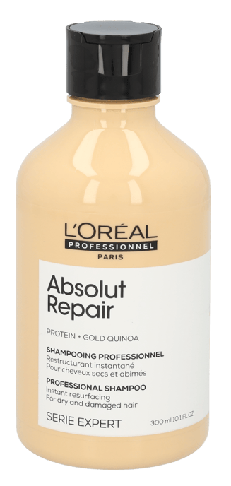 L'Oreal Serie Expert Absolut Repair Gold Quinoa Shampoo300 ml. - Image 1