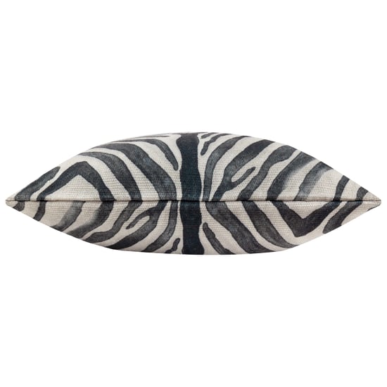 Paoletti Leopardis Zebra Woven Outdoor Filled Cushion - Image 2