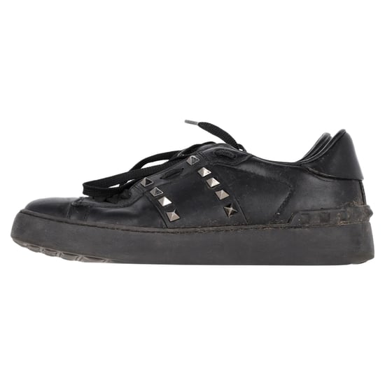 Valentino Garavani Rockstud Snörskor i Svart Kalvskinn - Image 5