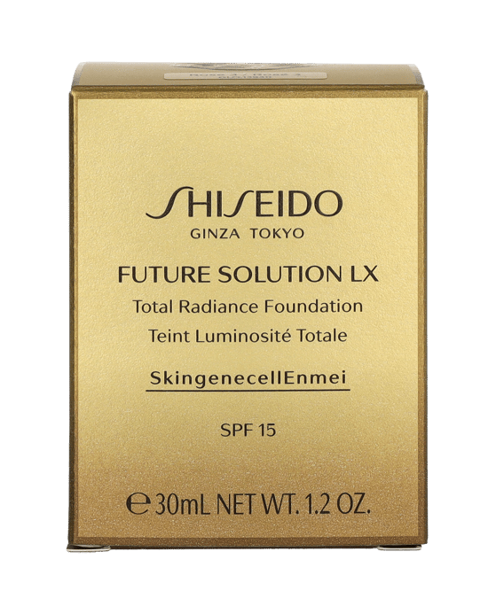 Shiseido Future Solution LX Total Radiance Foundation SPF15, 3 Rose, 30 ml - Image 2