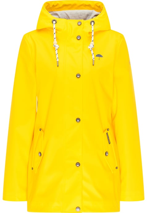 Schmuddelwedda rain jacket women yellow - Image 4