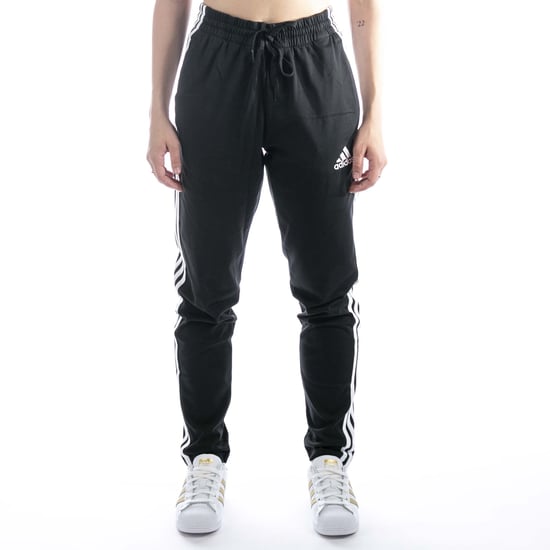 Essentials Single Jersey Tapered Open Hem 3-Stripes Pants