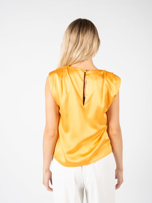 Pinko Blus Barry Dam Orange - Image 3