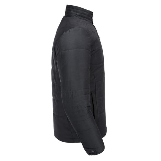 Russell Mens Cross Padded Jacket (Black) - Image 3