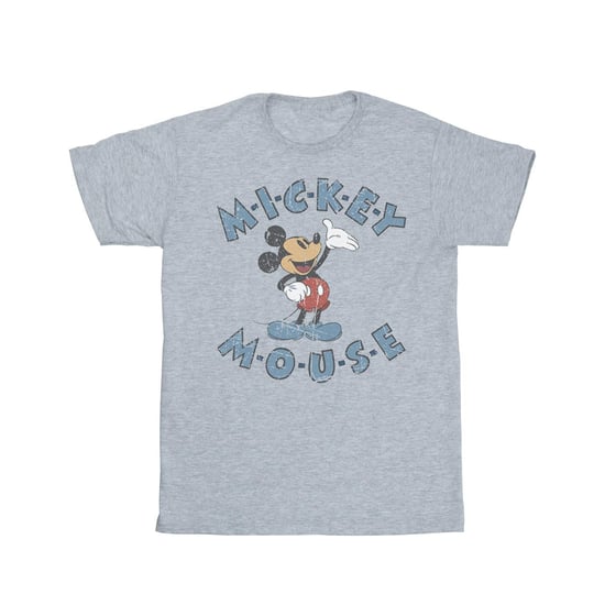 Disney Boys Mickey Mouse Dash T-Shirt (Sports Grey)