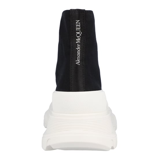 Alexander McQueen Tread Slick Boot in Black/White