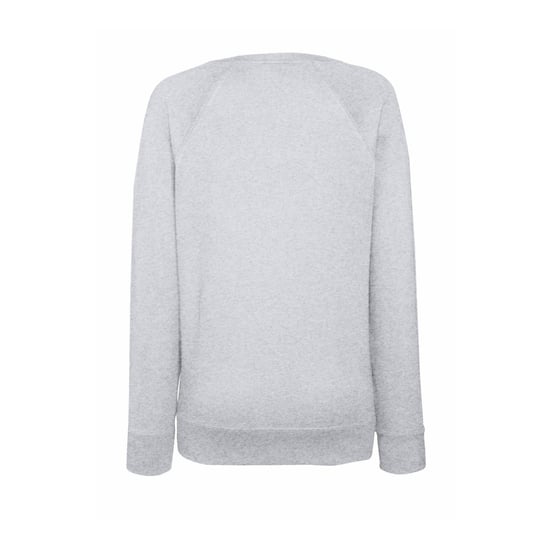 Fruit OF The Loom Dames Getailleerd lichtgewicht raglan sweatshirt (240 GSM) (Heather Grijs) - Image 2