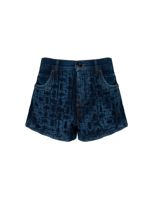 Pinko Shorts Creativa Woman's Blue - Image 1