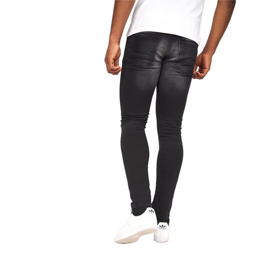 Crosshatch Heren Barbeck Slim Jeans (Zwart wassen) - Image 2