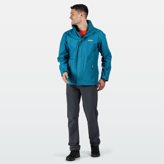 Regatta Great Outdoors Mens Outdoor Classic Matt Hooded Waterproof Jacket - Image 5