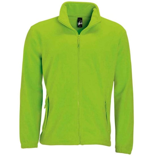 SOLS Volwassen uniseks fleecejack North (Kalk) - Image 1