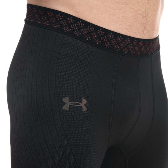 Men's Under Armour UA Rush Seamless Long Shorts in Black