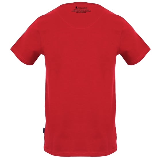 Aquascutum Large Shield Aldis Logo Red T-Shirt