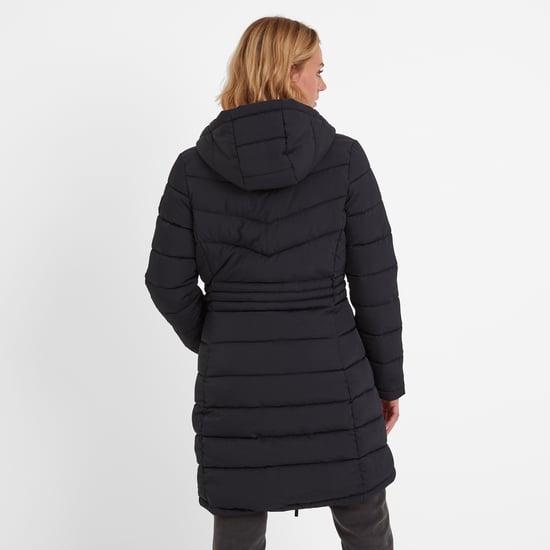 Orton Womens Padded Parka Black